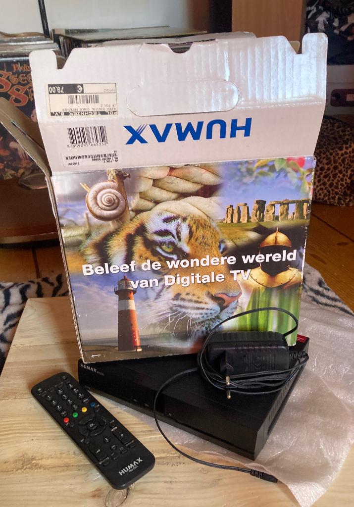 Humax IR-FOX Z Decoder met afstandsbediening, Ophalen of Verzenden, Nieuw, Decoder