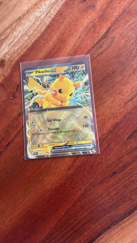 Pikachu EX 028/131, Verzenden, Zo goed als nieuw, Losse kaart