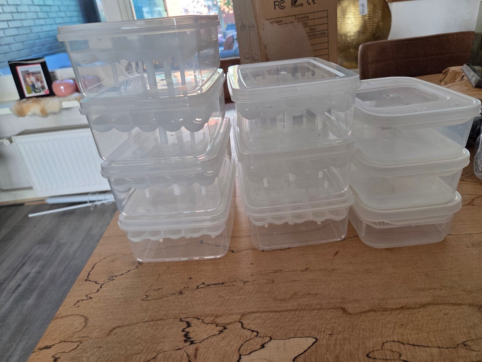 10 egg trays voor geckos of kleine hagedissoorten, Dieren en Toebehoren, Reptielen en Amfibieën | Toebehoren, Ophalen, Nieuw, Overige typen