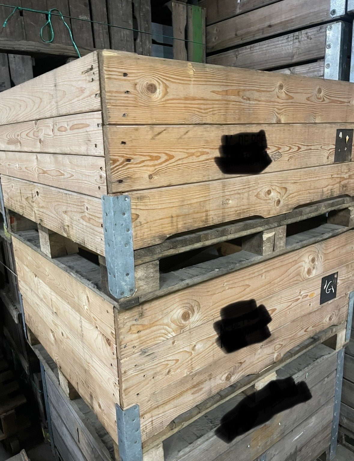 Houten Kweek/Plantenbak, Ophalen, Gebruikt, 100 cm of meer, Vierkant