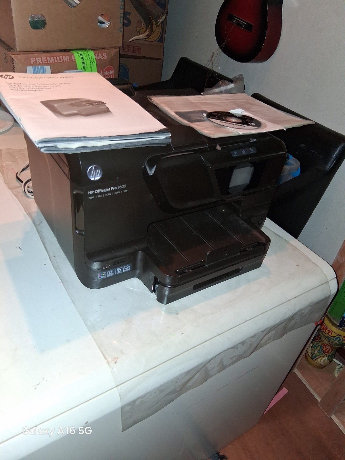 HP Officejet Pro 8600 All-in-One Printer, Gebruikt, Inkjetprinter, All-in-one, Draadloos