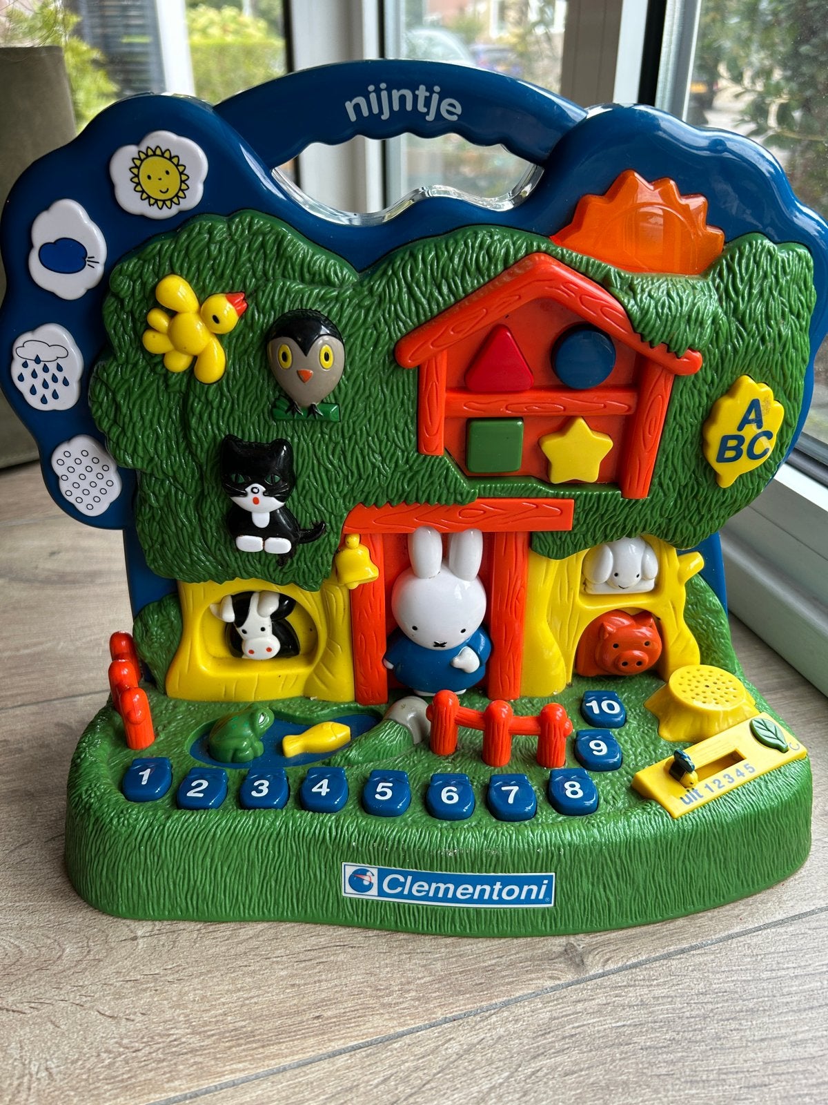 Nijntje Clementoni Educatief Speelgoed met Geluid en Licht, Ophalen of Verzenden, Gebruikt, Overige typen, Met licht