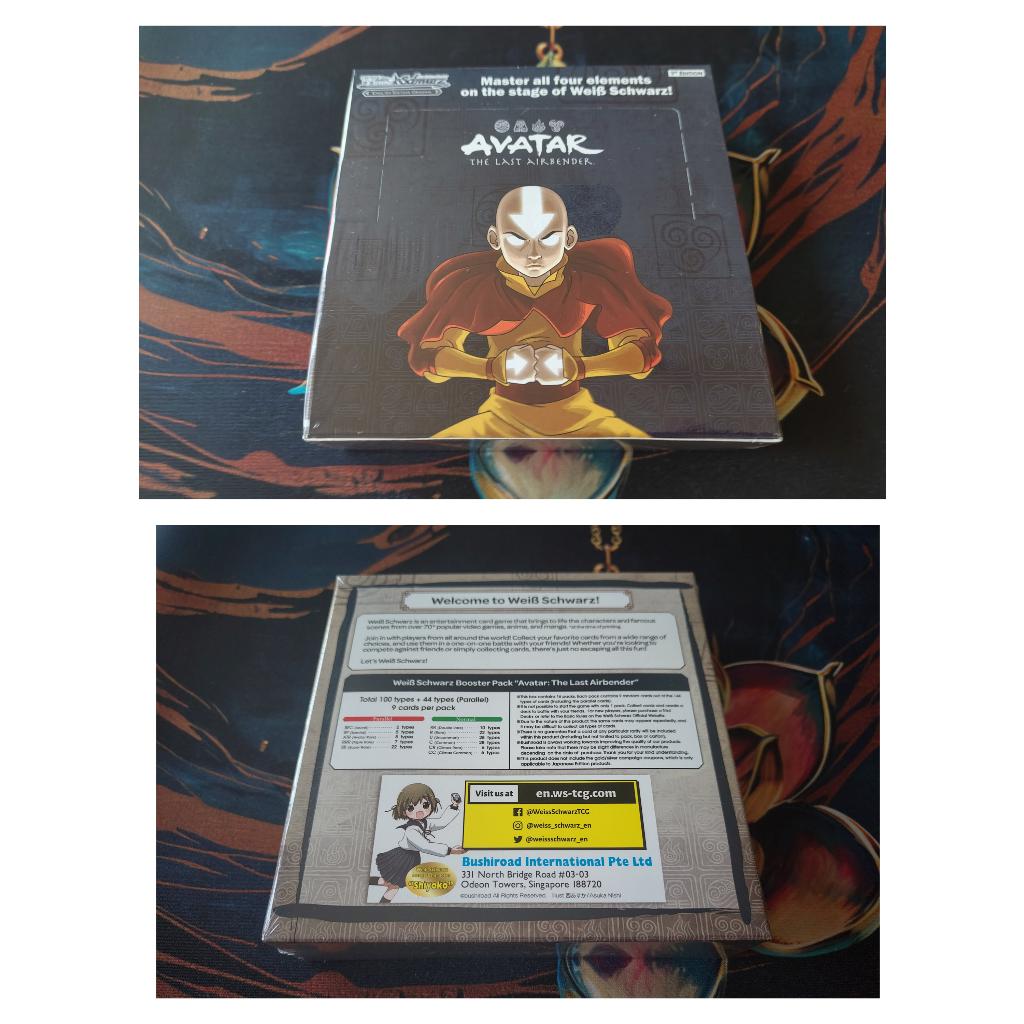 avatar weiss schwarz booster box Weiss Schwarz English Avatar: The Last Airbender Booster Box main image 0