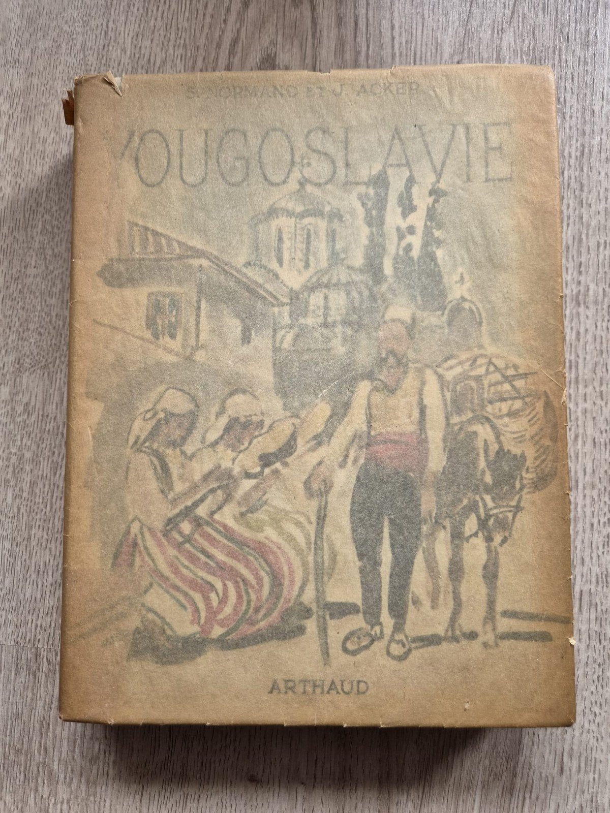 Antiek boek: La Yougoslavie (1954) – Luxe Parcheminex Editie, Antiek en Kunst, Ophalen of Verzenden