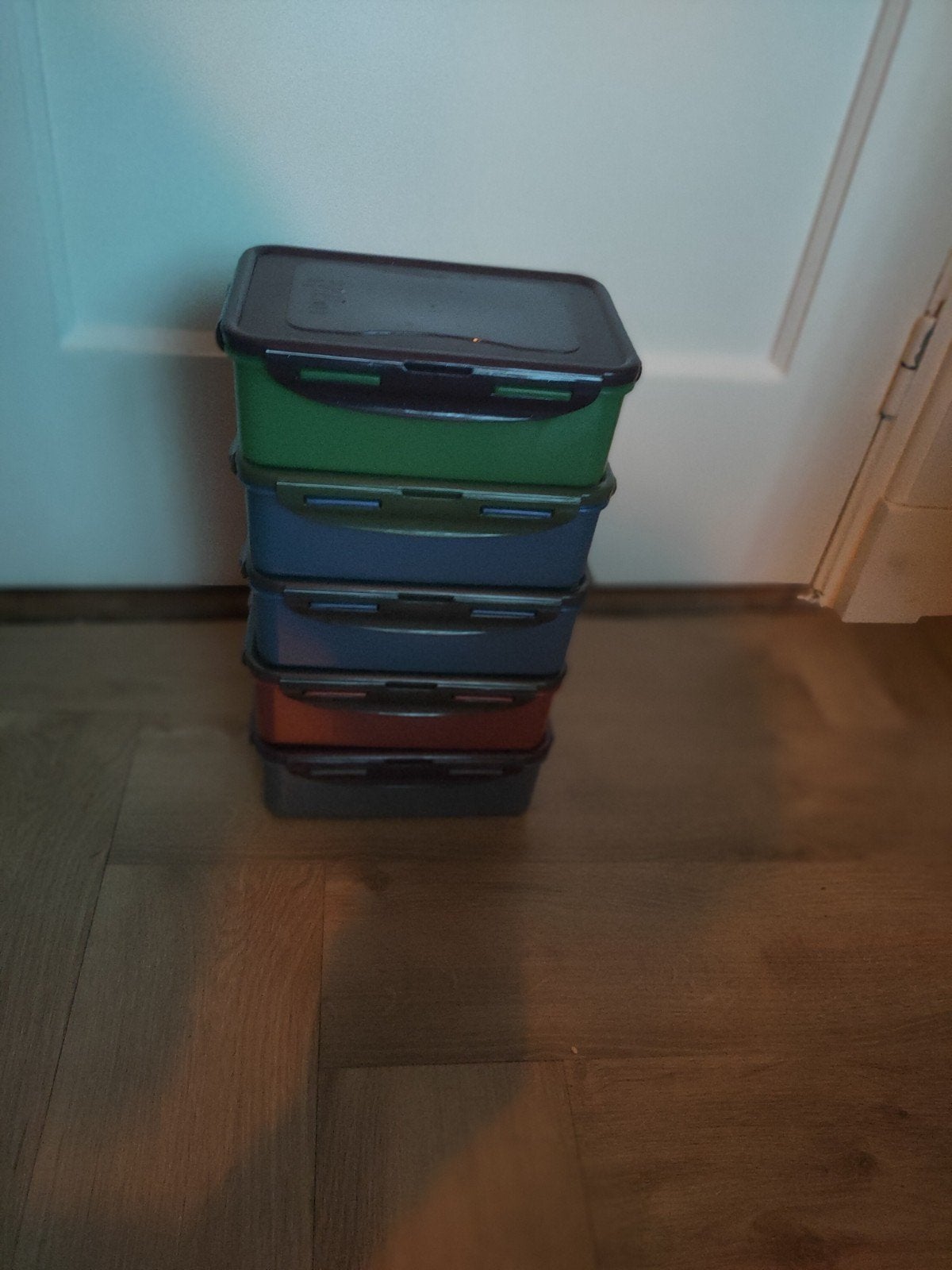 5  lock & lock bewaardozen bewaardoos, Ophalen of Verzenden, Gebruikt