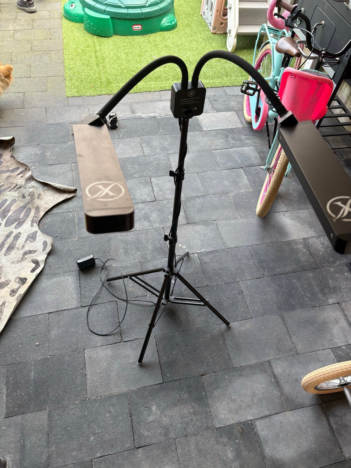 Glamcor Classic Elite 2 LED-lamp voor professionals, Overige merken, Gebruikt, Zwart, Verstelbaar