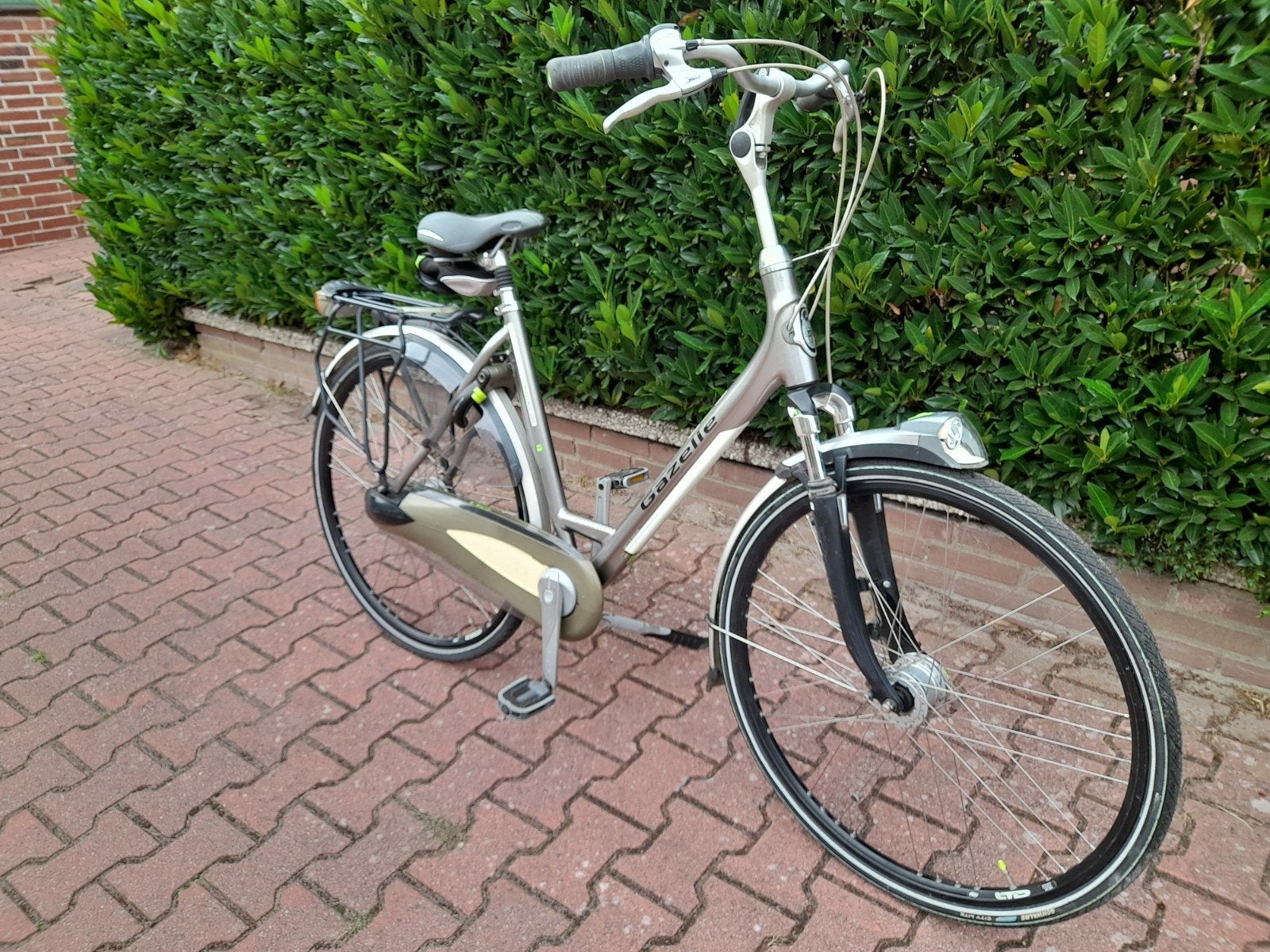 Gazelle damesfiets, Ophalen, 53 tot 56 cm, Versnellingen, Zo goed als nieuw