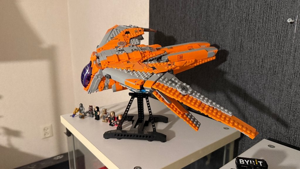 Lego 76193 Schip van de Guardians ZGAN, Lego, Ophalen of Verzenden, Zo goed als nieuw, Compleet