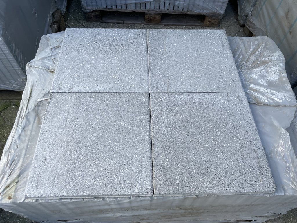 LOW BUDGET B-KEUS TERRASTEGELS KASSEL GRIJS 40X40, Niet ingevuld, Niet ingevuld, Nieuw, Ophalen of Verzenden