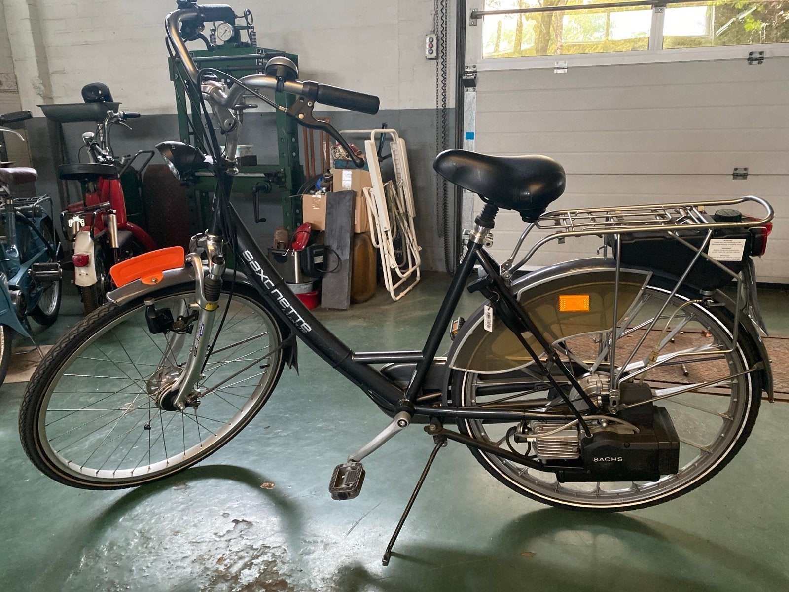 Saxonette Luxus snorfiets - Zo goed als nieuw, Ophalen, Zo goed als nieuw, Maximaal 25 km/u