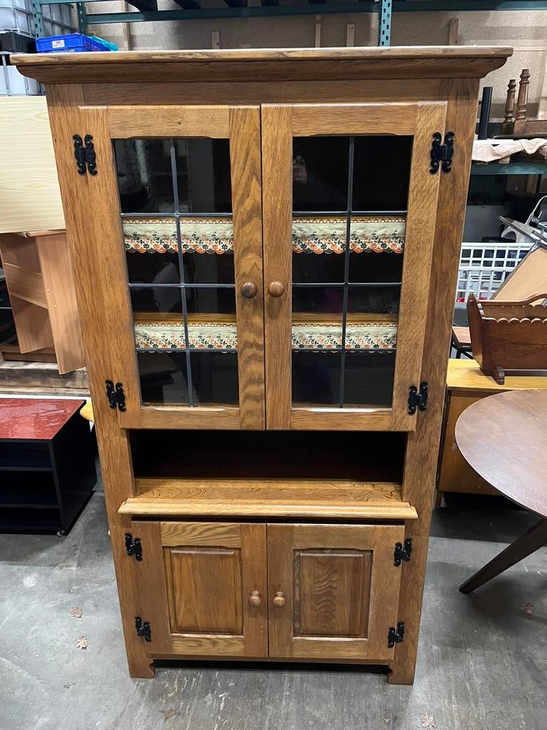 Eiken houten Buffetkast WD-028 Markplasts nummer 272, Huis en Inrichting, Kasten | Buffetkasten, Gebruikt, 150 tot 200 cm, 100 tot 150 cm