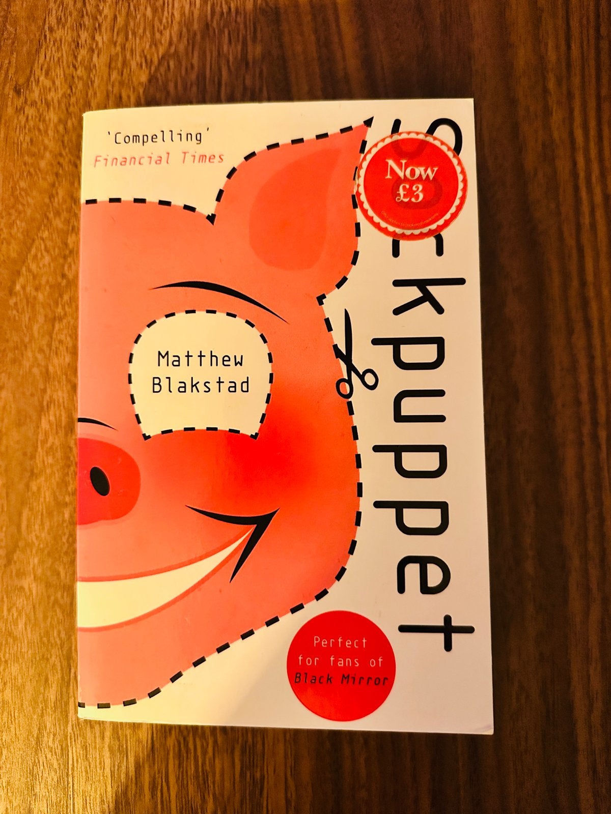 Sockpuppet - Matthew Blakstad (Paperback), Boeken, Ophalen of Verzenden, Zo goed als nieuw