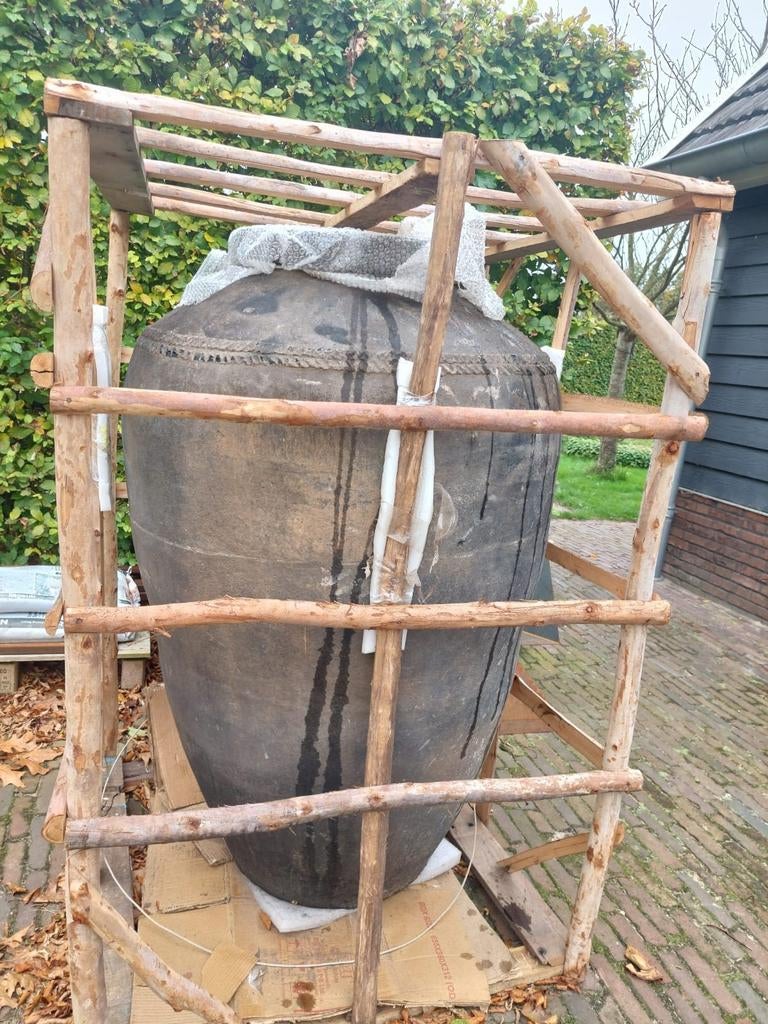Grote waterkruik,, Tuin en Terras, Regentonnen, 150 liter of meer, Ophalen of Verzenden, Gebruikt, Overige materialen