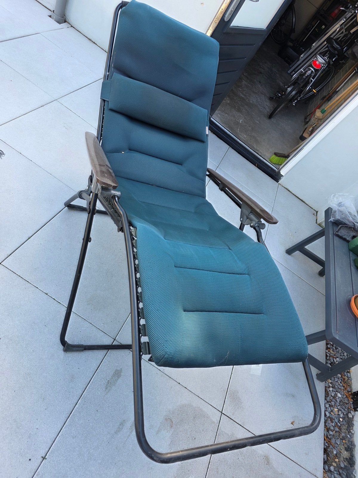 verstelbare lig/tuinstoel, Tuin en Terras, Ophalen of Verzenden