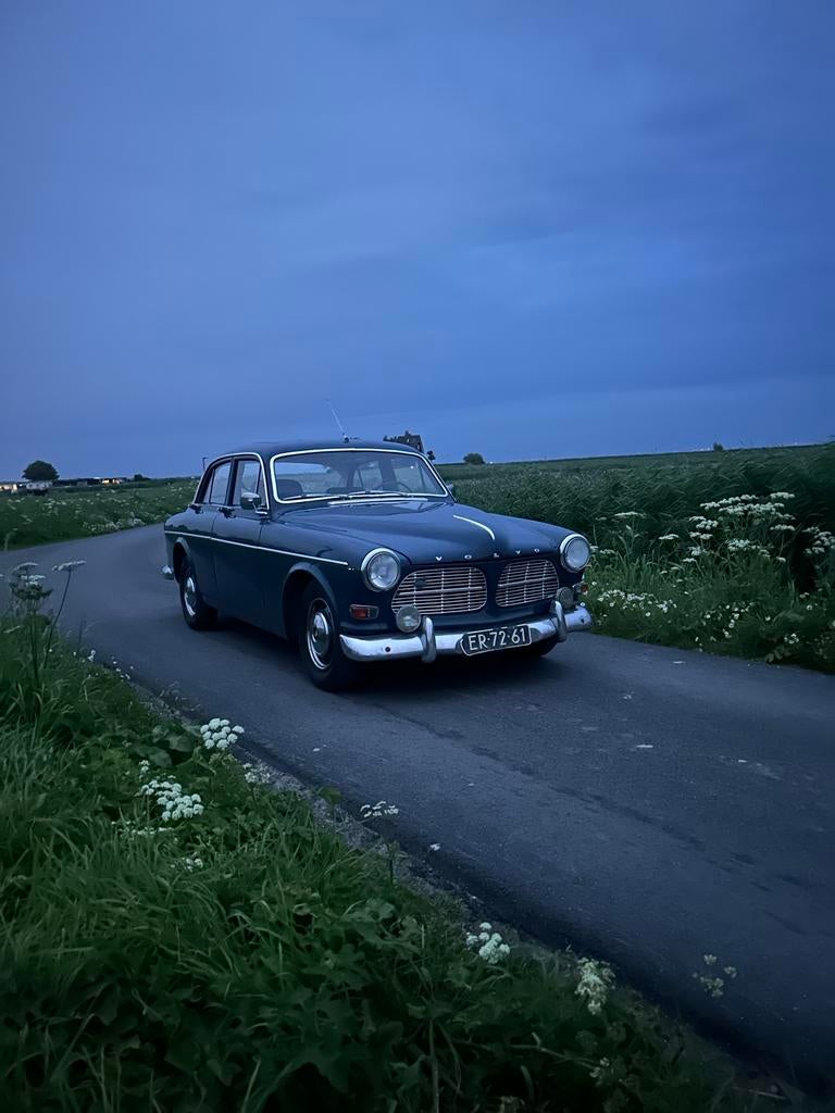 Volvo Amazon P121 B20 automaat 1965 Blauw automatic, Auto's, Volvo, Particulier, Open dak, Benzine, Sedan, Automaat, Origineel Nederlands