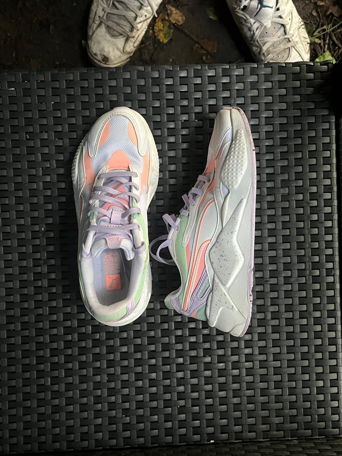 Puma RS-X sneakers - Stijlvolle en comfortabele schoenen, Wit, Ophalen of Verzenden, Sneakers of Gympen, Gedragen
