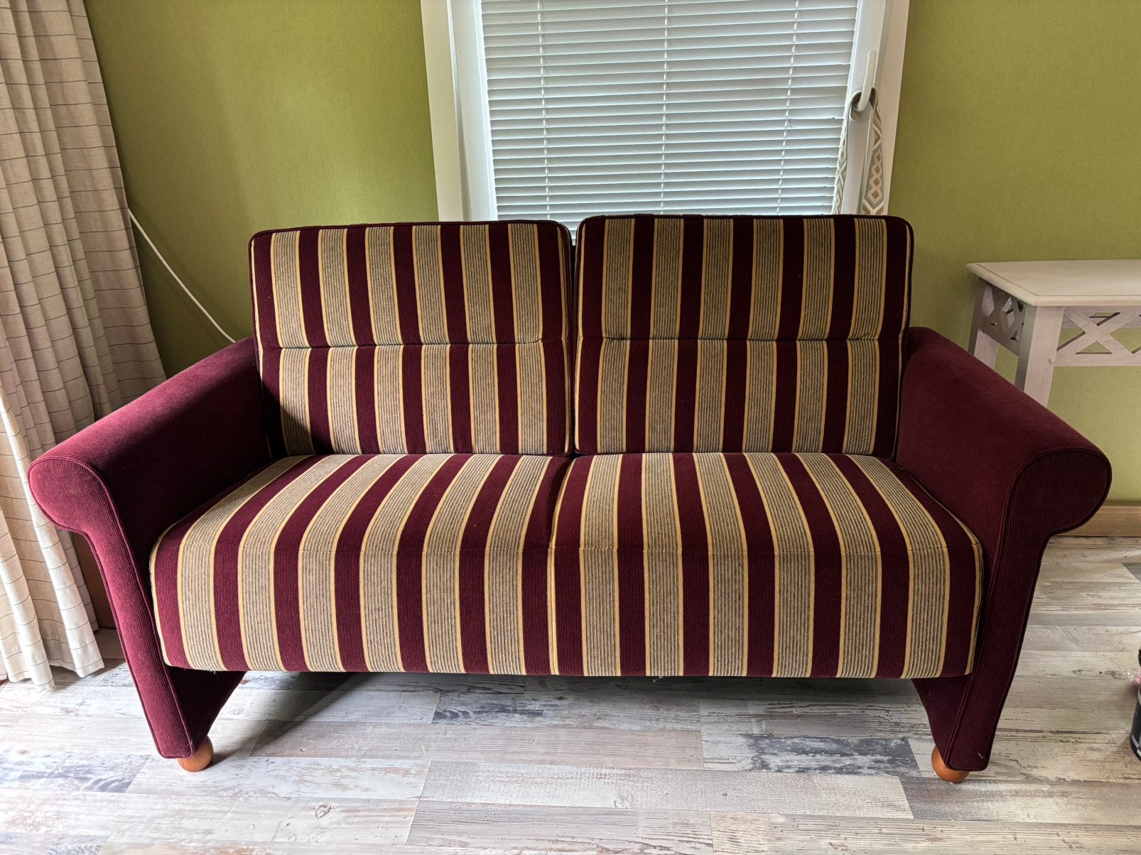 Tweezits bank, Ophalen, Gebruikt, 150 tot 200 cm, Tweepersoons