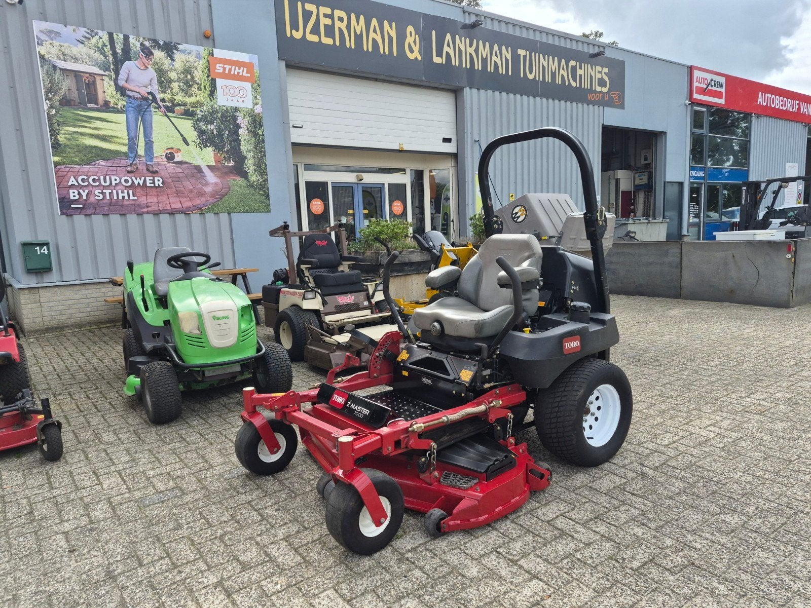 toro z master 7000 diesel, Gebruikt, Toro, Ophalen of Verzenden, Elektrische starter