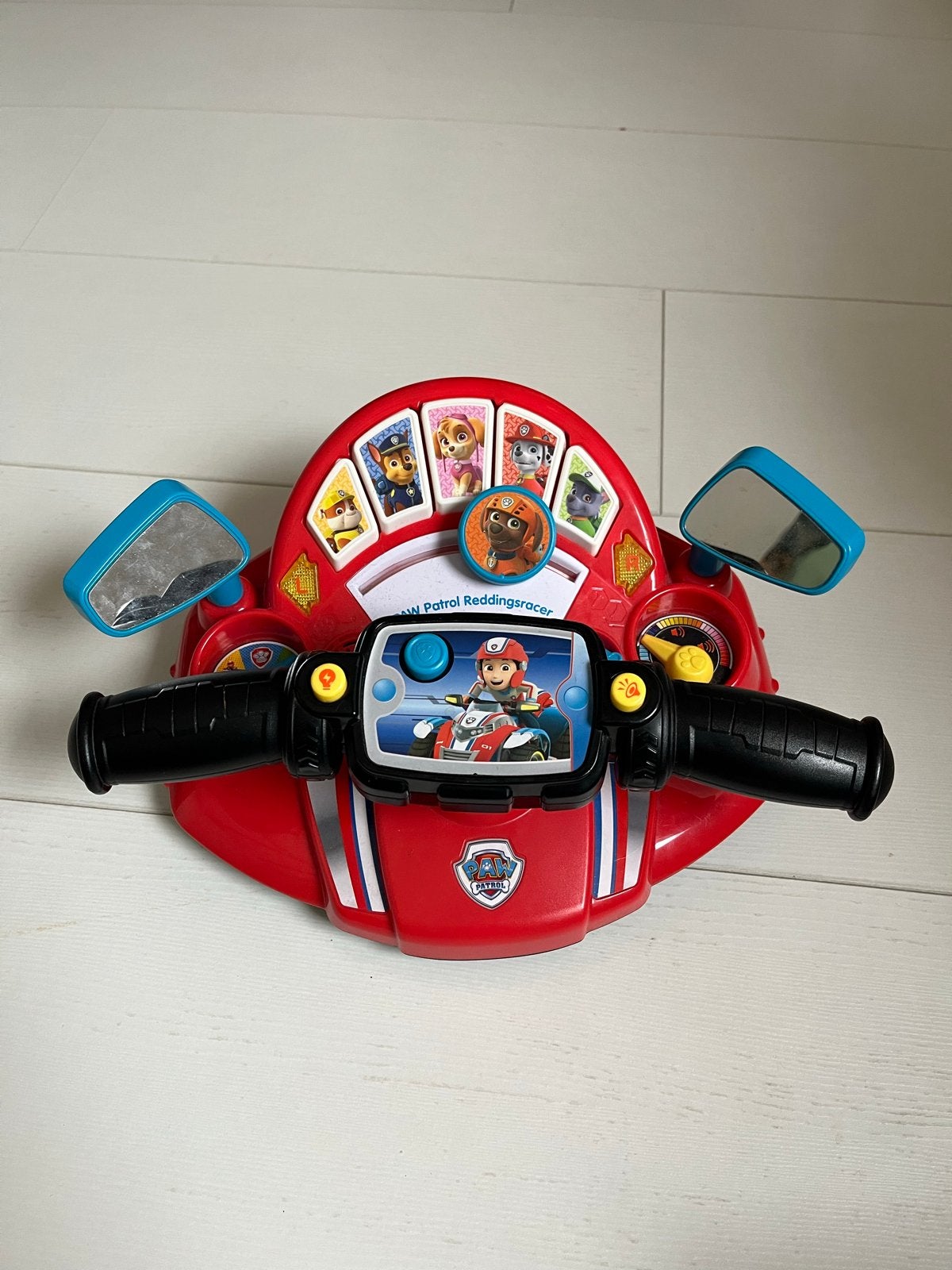 Paw Patrol Reddingracer Stuur met Geluid en Licht, Ophalen of Verzenden, Gebruikt, Jongen of Meisje