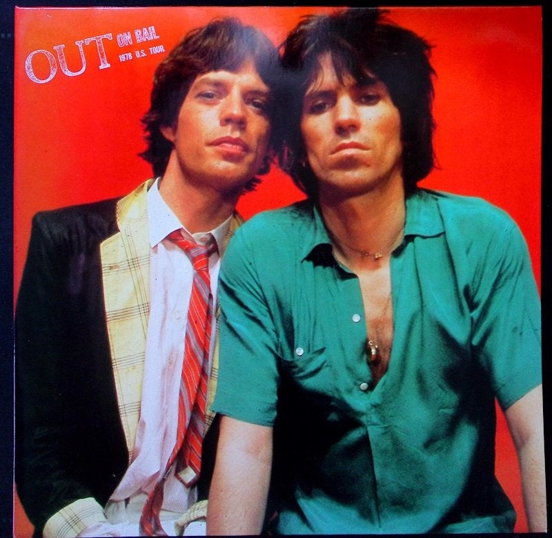 ROLLING STONES -Out On Bail Luxembourg 1990 gatefold 2LP-Set, Cd's en Dvd's, Vinyl | Rock, Ophalen of Verzenden, Zo goed als nieuw
