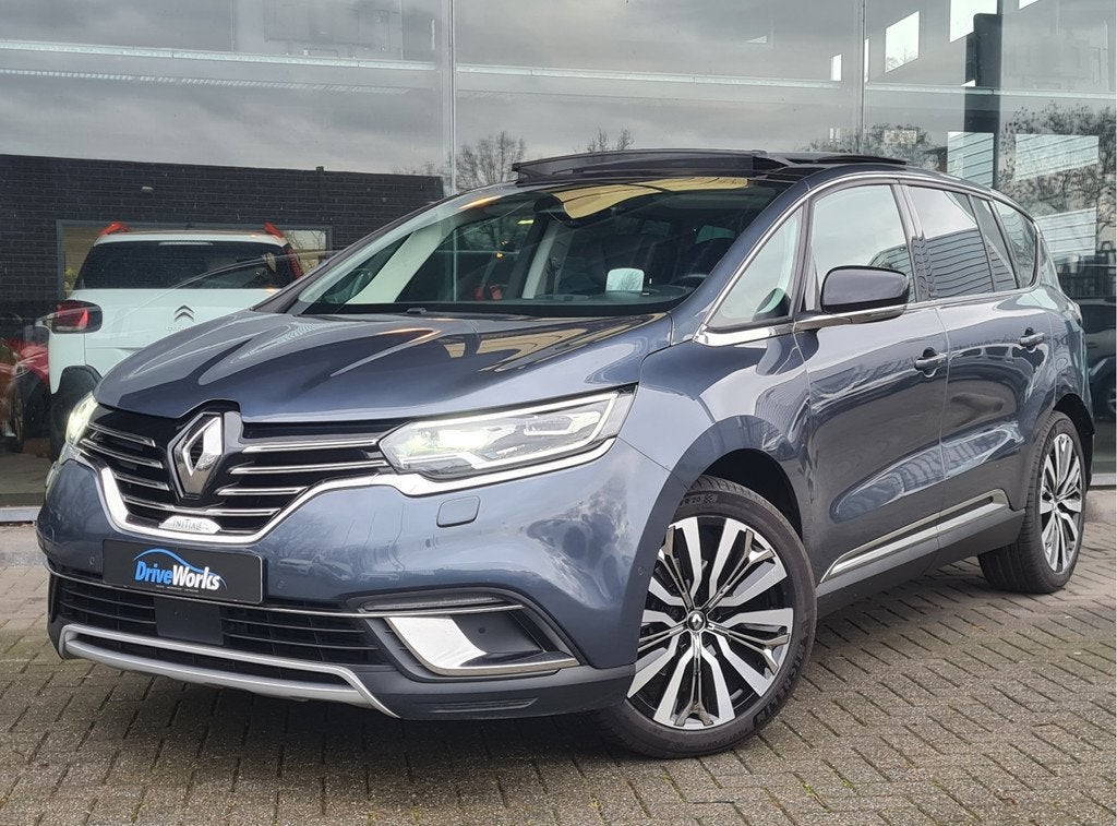 Renault Espace 1.8 TCe Initiale Paris 7p. | Pano | Facelift, Auto's, Gebruikt, 4 cilinders, Met garantie (alle), Blauw
