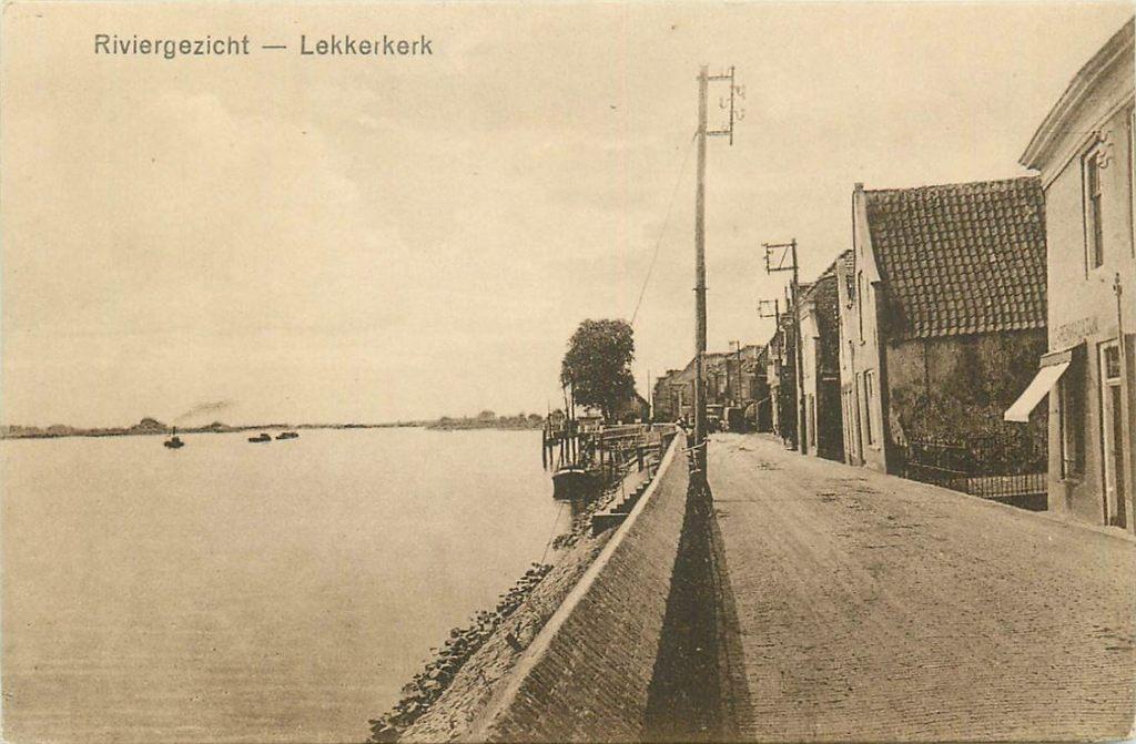 701-329-017 Lekkerkerk Riviergezicht, Verzenden, Voor 1920, Zuid-Holland