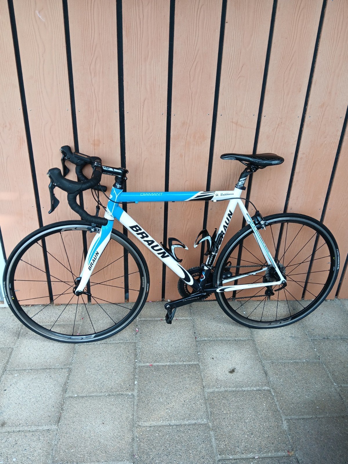 Herman Braun Diamant Racefiets met Ultegra afmontage, Staal, Heren, Zo goed als nieuw, 57 tot 61 cm