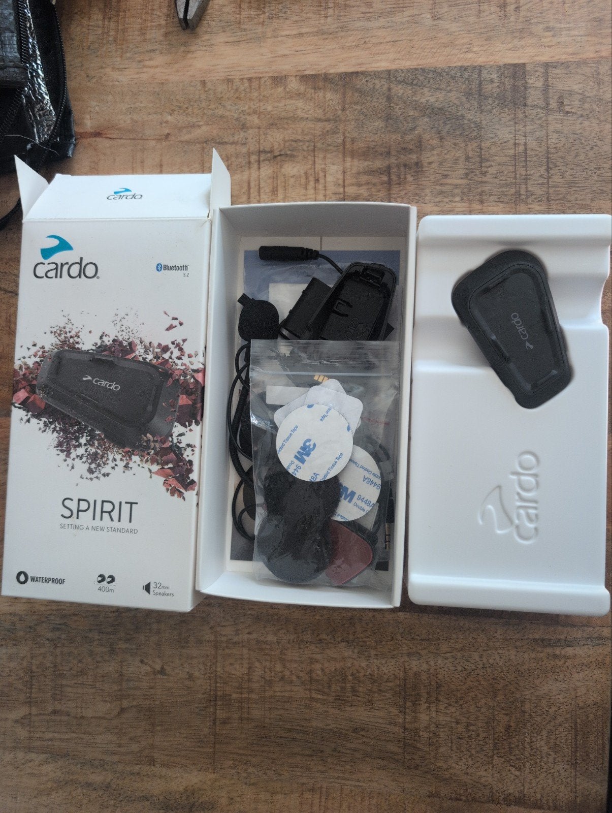 Cardo Spirit Bluetooth Communicatiesysteem nieuw in doos, Ophalen of Verzenden, Zo goed als nieuw