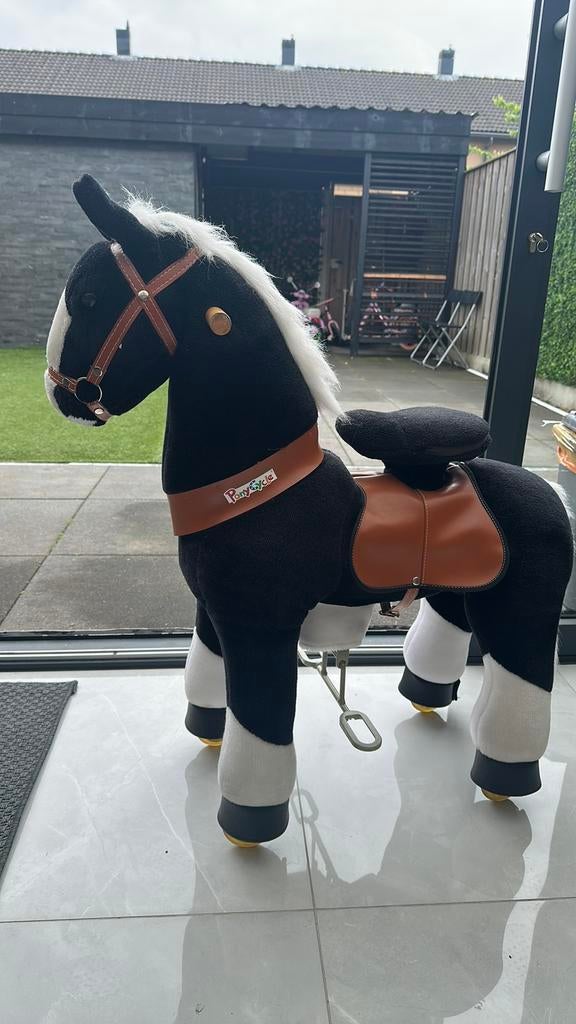 Ponycycle zwart, Kinderen en Baby's, Speelgoed | Hobbelfiguren, Ophalen, Zo goed als nieuw