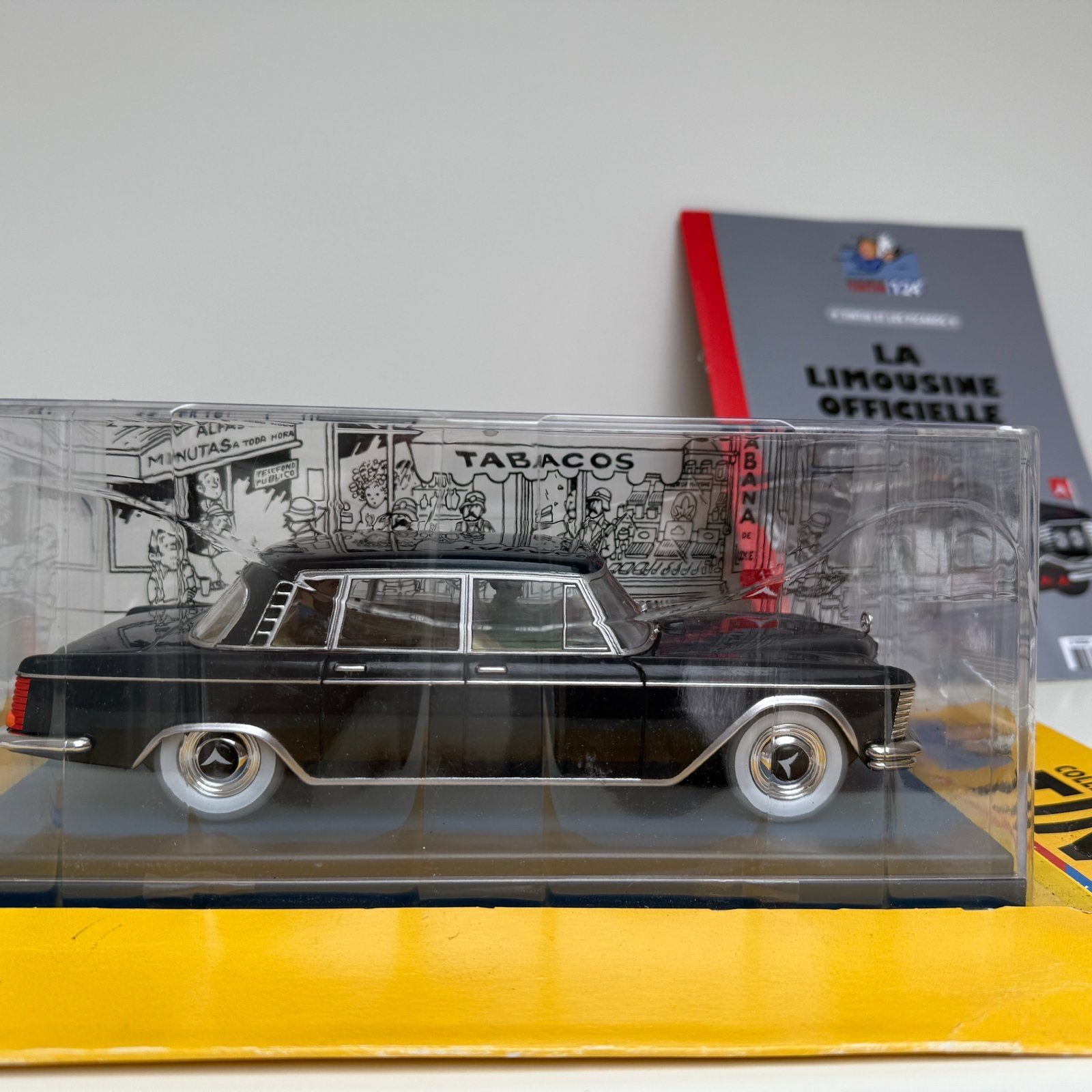 Kuifje auto 1:24 Moulinsart - De Limousine Officielle, Overige merken, Auto, Groter dan 1:32, Nieuw