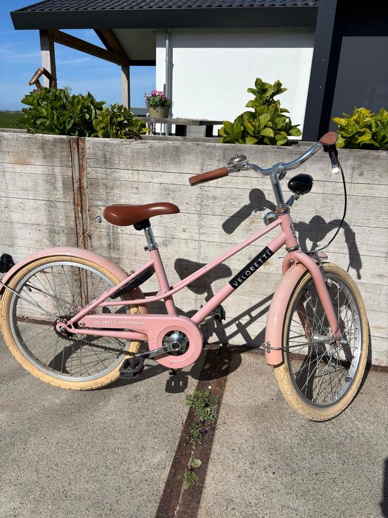 Veloretti kinderfiets 20 inch, Ophalen, Zo goed als nieuw, Velgrem, 16 tot 20 inch