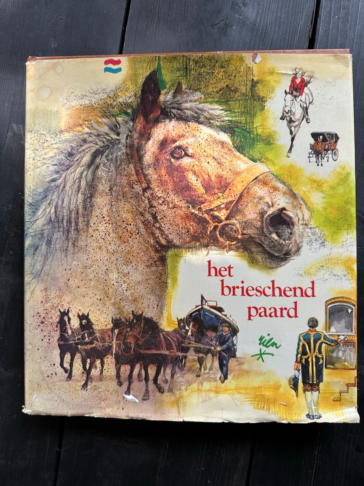 Het Brieschend Paard - Rien Poortvliet, Ophalen of Verzenden, Gelezen, Overige onderwerpen