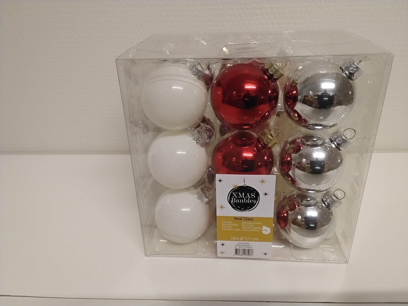 Kerstballen nieuw, Ophalen of Verzenden, Nieuw