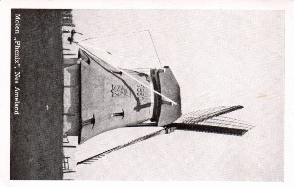 Molen Phenix, Nes Ameland, Ophalen of Verzenden, Voor 1920, Waddeneilanden