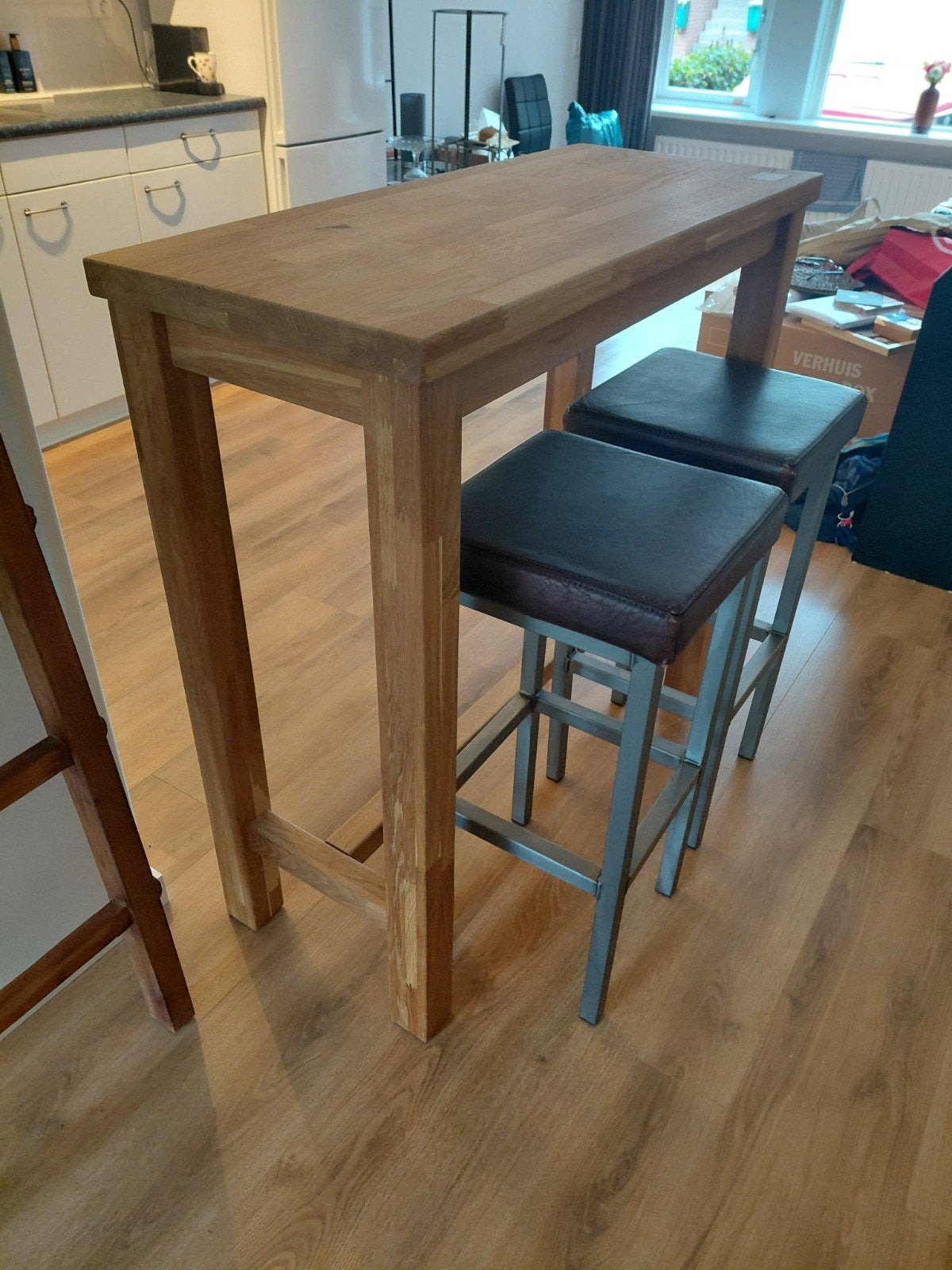 2 barkrukken, Gebruikt, 60 tot 90 cm, 2 krukken, Ophalen
