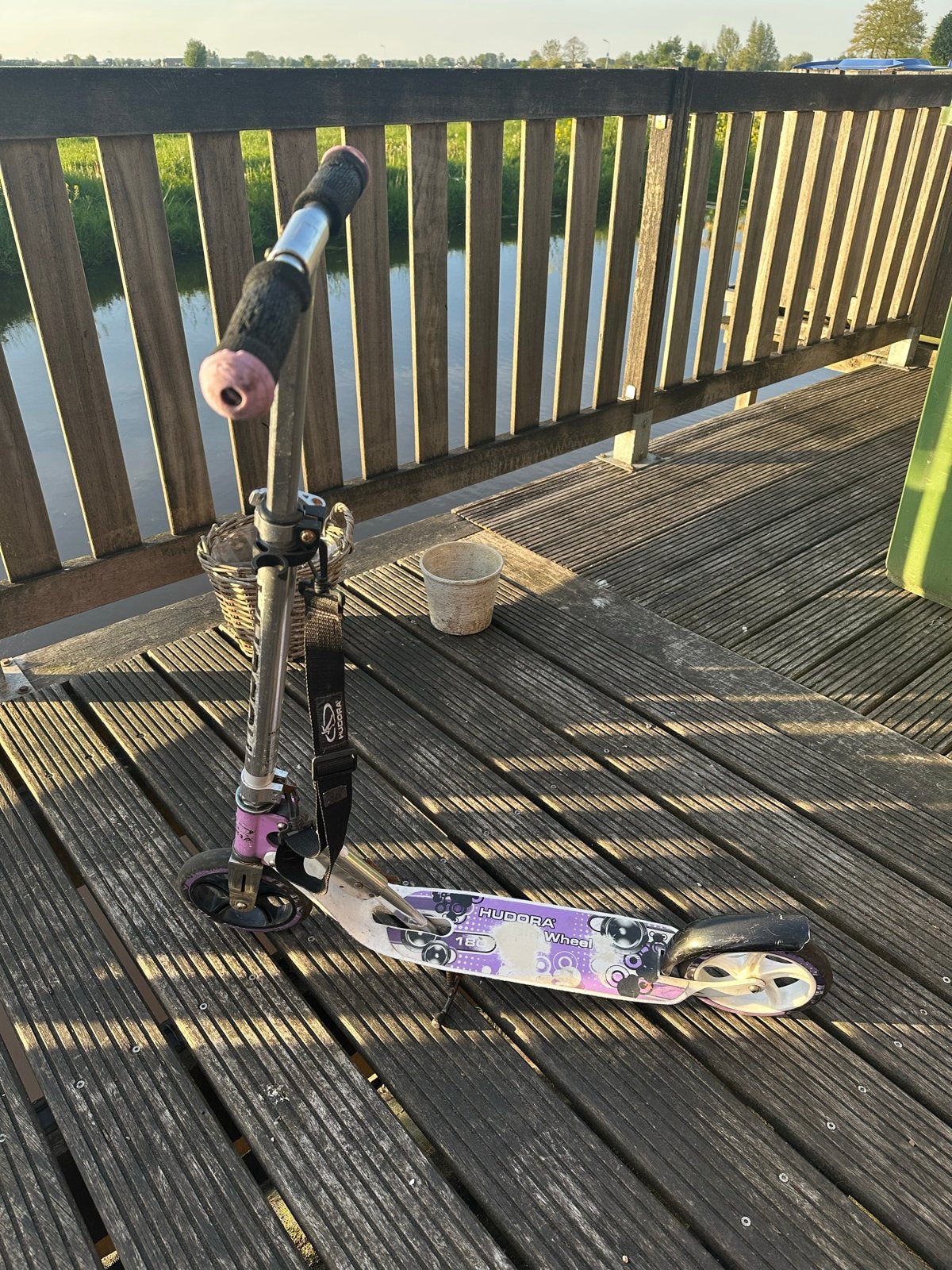Hudora Step - Gebruikt, Rijdt nog goed, Fietsen en Brommers, Ophalen, Gebruikt, Gewone step