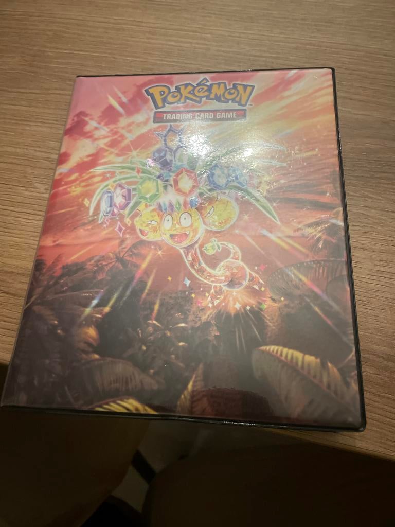 Pokémon kaarten map met kaarten, Ophalen of Verzenden, Gebruikt, Meerdere kaarten, Foil
