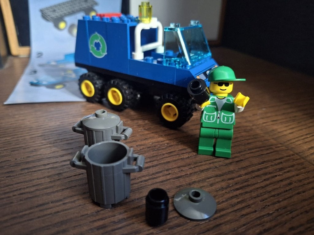 LEGO 6564 Recycle Truck– compleet met boekje, City, Lego, Ophalen of Verzenden, Complete set