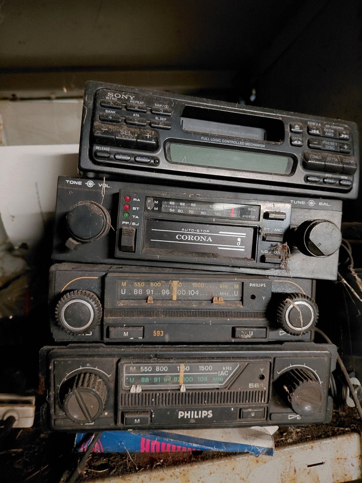 Div. Auto radio,s  Philips jaren 70 t/m heden., Ophalen of Verzenden