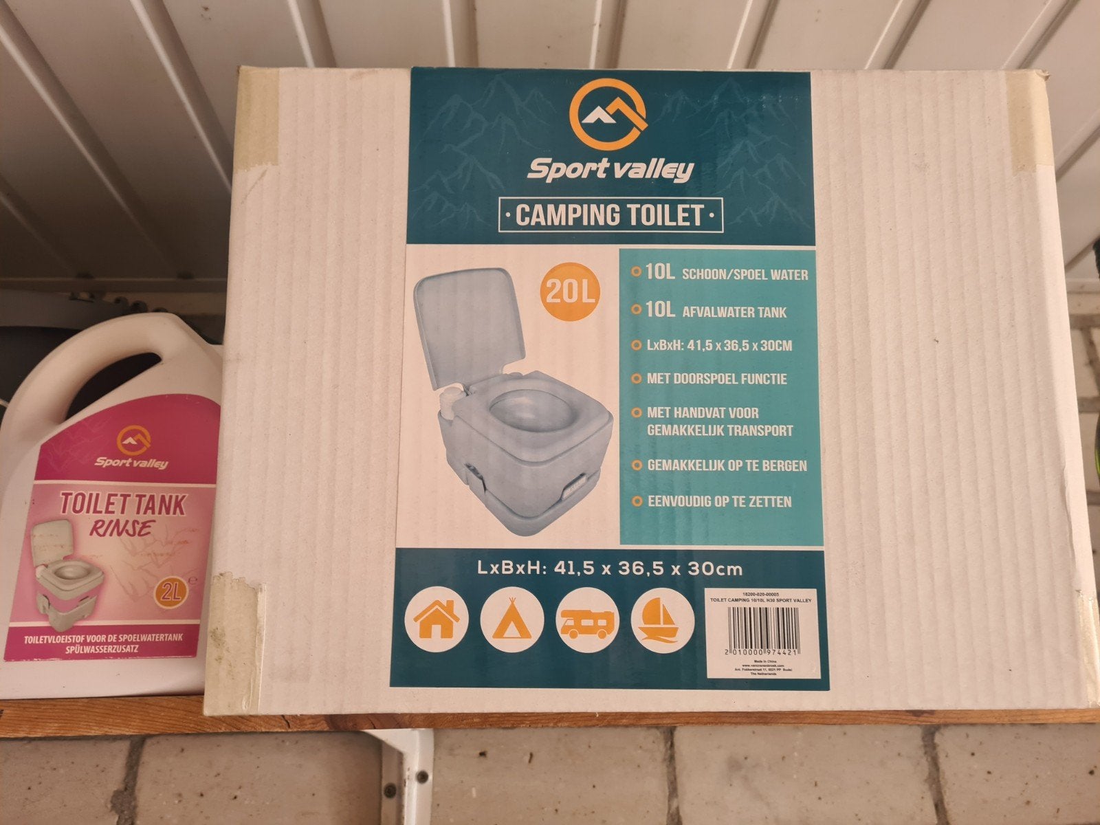 Sport Valley campingtoilet, Ophalen of Verzenden