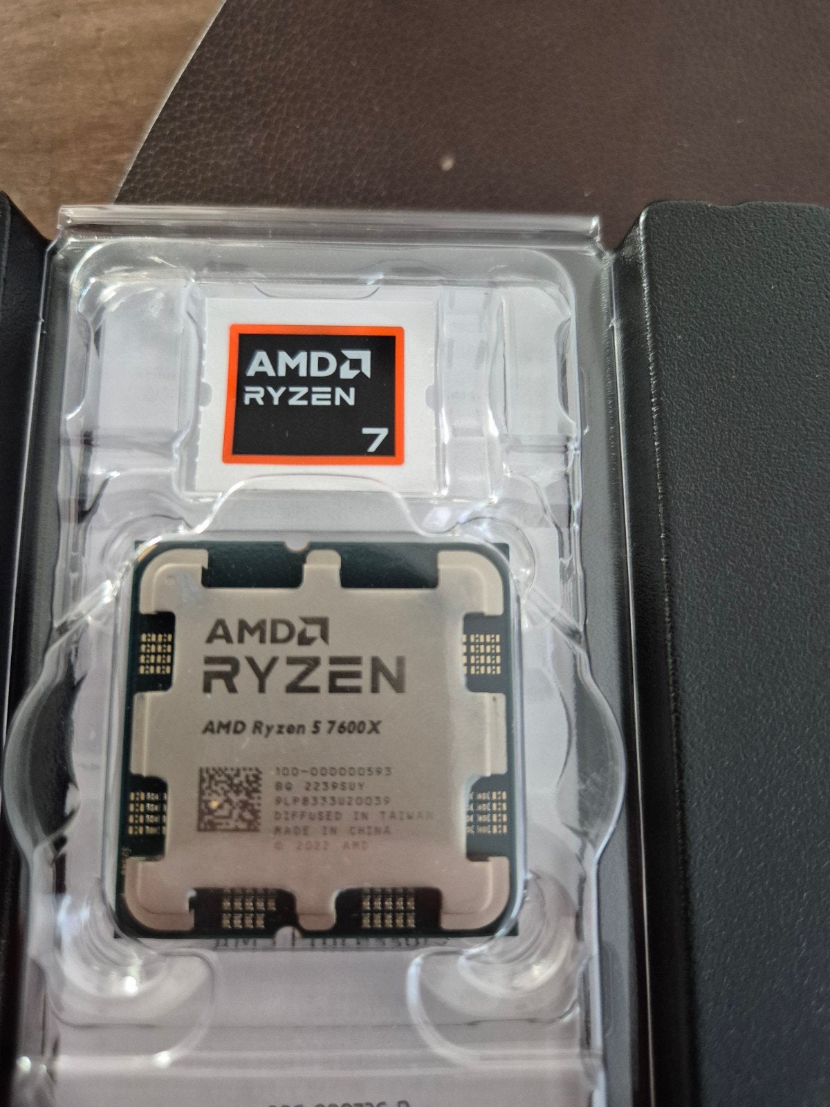 AMD Ryzen 5 7600X CPU - Zo goed als nieuw, 6-core, AM5, Ophalen of Verzenden, Zo goed als nieuw