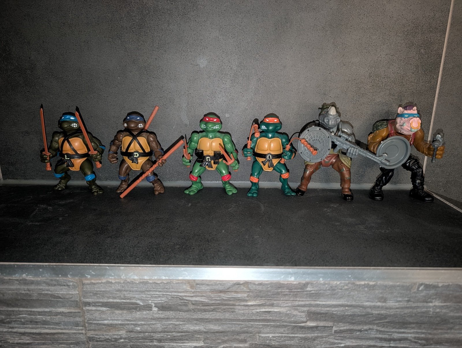 Teenage Mutant Ninja Turtles collectie van Playmates (2013)., Ophalen of Verzenden, Gebruikt
