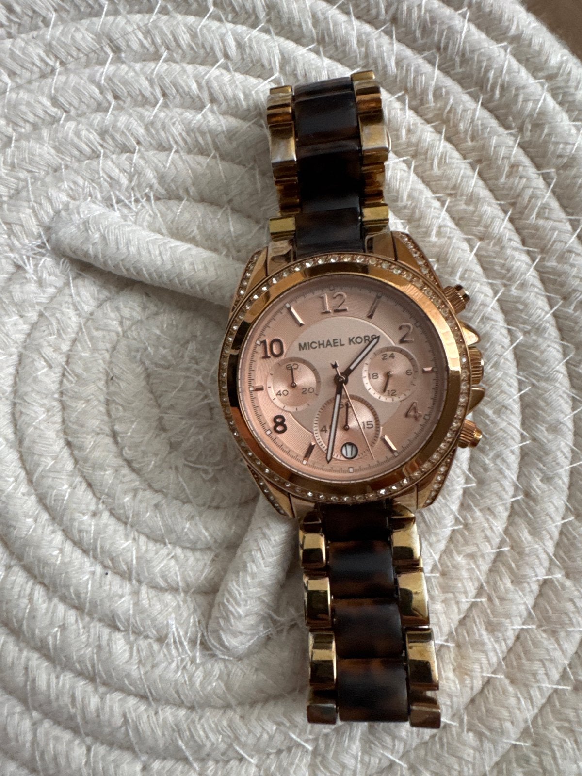 Michael Kors Dames Horloge - Gebruikt, Batterij te vervangen, Sieraden, Tassen en Uiterlijk, Horloges | Dames, Overige merken