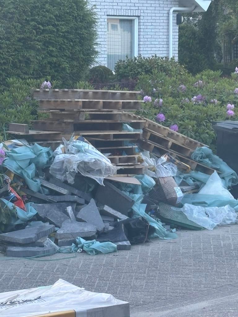 GRATIS meerdere pallets voor stookhout, Tuin en Terras, Haardhout, Minder dan 3 m³, Ophalen