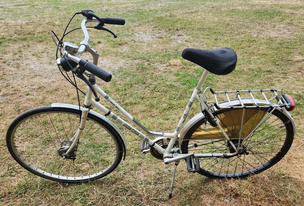 Multicycle damesfiets met 5 versn; 1,64-1,80m, Versnellingen, Trommelrem, Ophalen, Overige merken