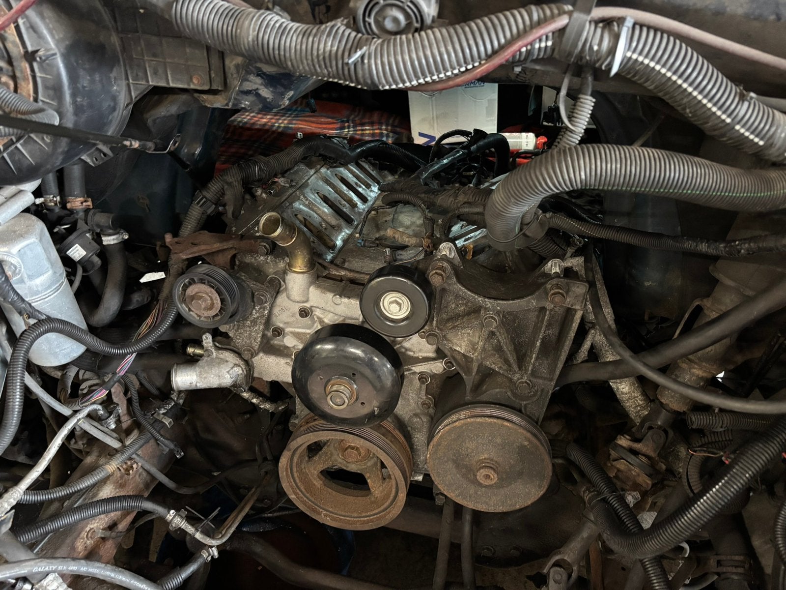 Motor 6.0 liter LQ4 ter revisie Chevrolet GM V8 Vortec, Ophalen, Ford