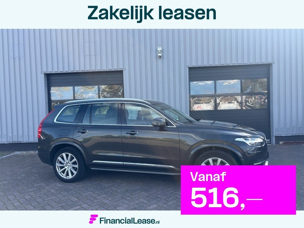 Volvo XC90 2.0 T5 AWD Inscription 7-zits I HUD I Trekhaak I, 12 maanden, Gebruikt, 4 cilinders, 7 stoelen