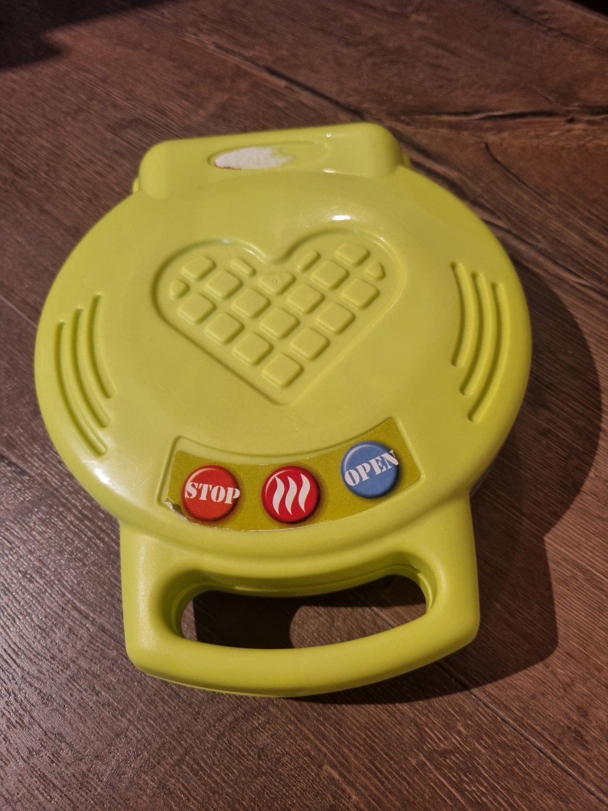 Speelgoed wafelijzer met hartjeswafels, Ophalen, Gebruikt, Jongen of Meisje