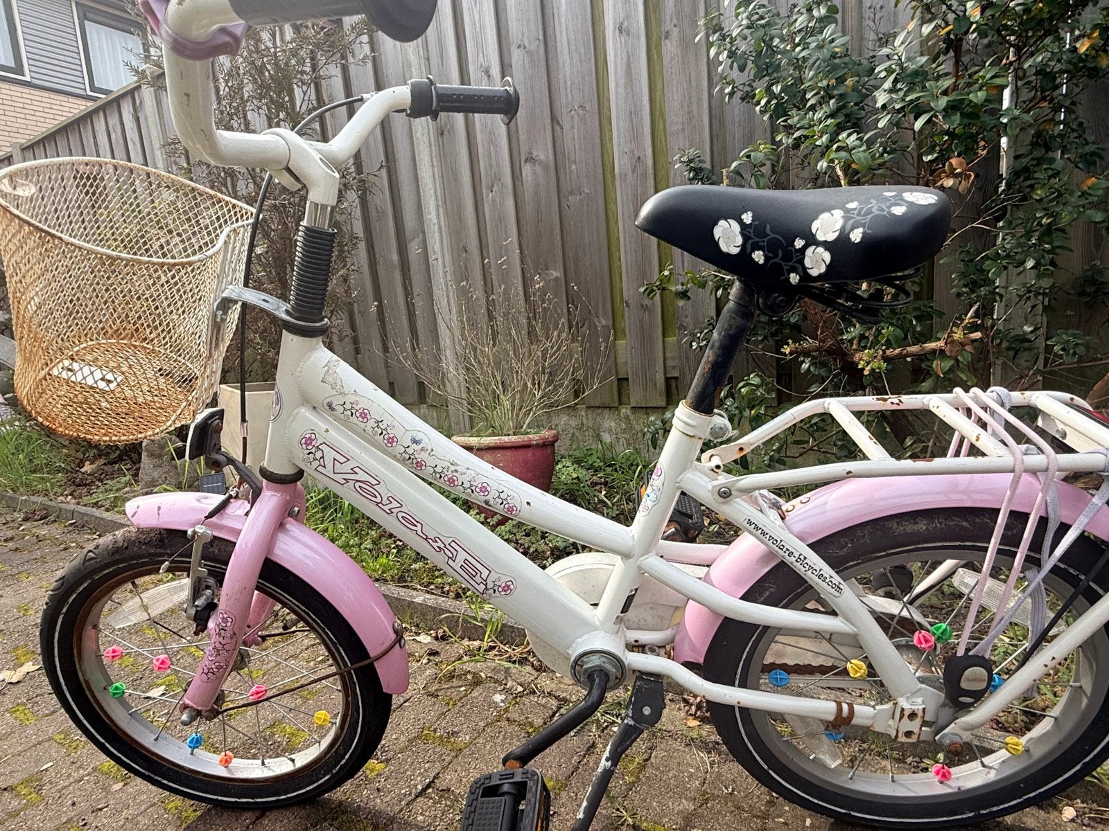 16 inch meisjesfiets, Ophalen of Verzenden, Gebruikt, 16 tot 20 inch