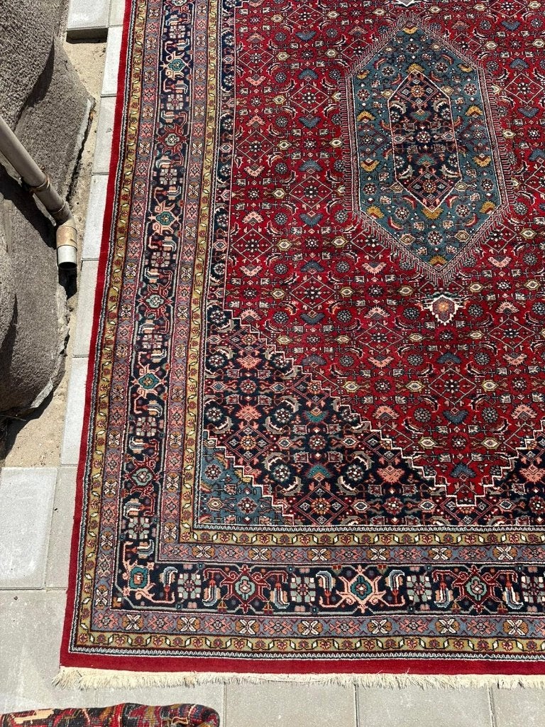 Bidjar tapijt –290195cm– sterk & prachtige kleurcontrasten, Na, 200 cm of meer, Zo goed als nieuw, NA